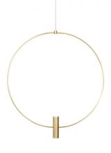 Visual Comfort & Co. Modern Collection 700FJLAY18NB-LED930 - Mini Layla 18 Pendant