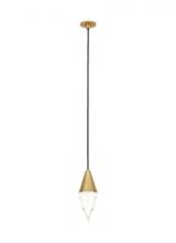 Visual Comfort & Co. Modern Collection 700TRSPATRT1PNB-LED930 - Turret Port Alone Pendant