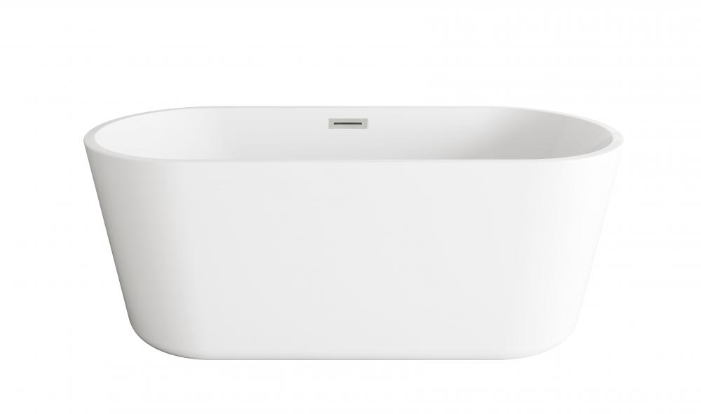 Bathtub 59.0&#34;27.5&#34;22.0&#34; GW with BNK drain kit