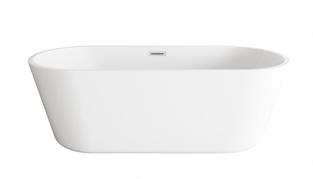 Bathtub 70.8&#34;31.4&#34;23.6&#34; GW with BNK drain kit