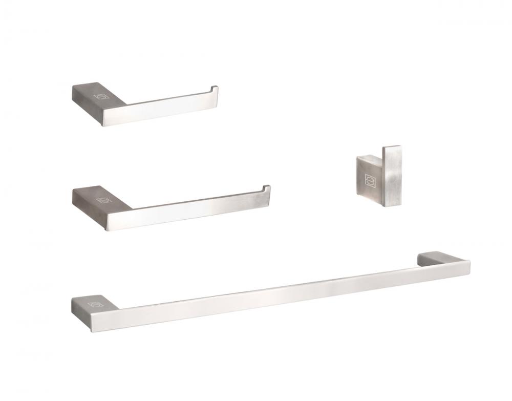 Bathroom hardware set 24&#34;x2.9&#34;+7&#34;x2.9&#34;+2.2&#34;x1.5&#34;+9.6&#34;x2.9&#34; BN