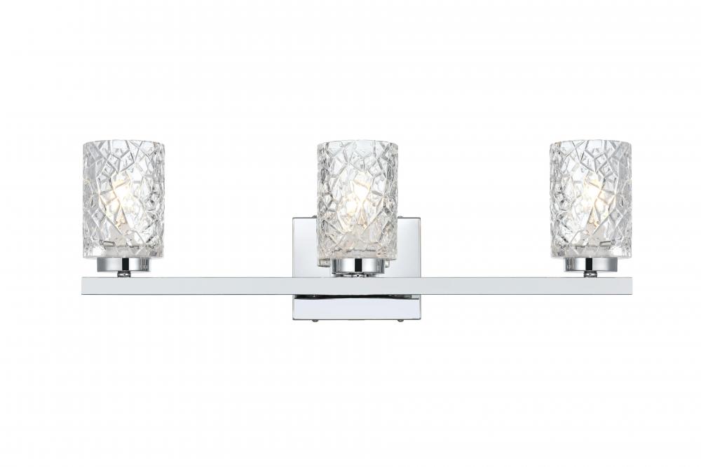 Cassie 24 inch Wall Sconce in Chrome