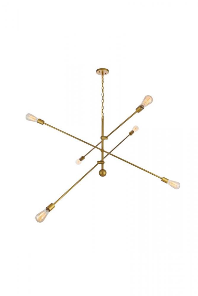 Axel Hang W55&#34; H21&#34; L6 BR