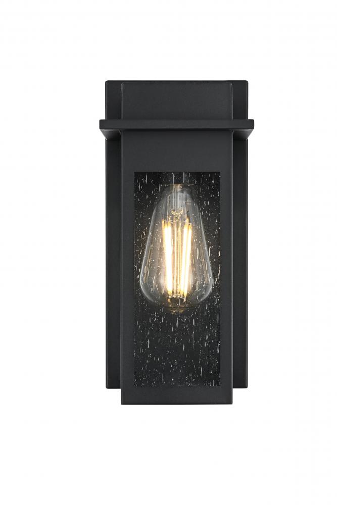 Wall sconce W5&#34; H11&#34; E5.5&#34; L1 Black
