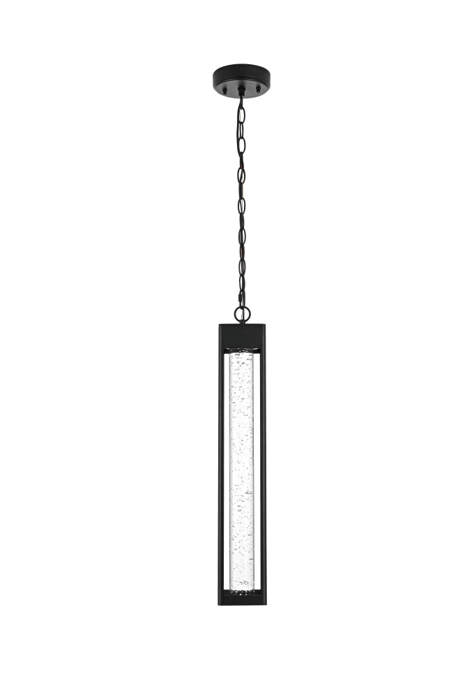 Hanging W3.7&#34;xD3.7&#34;xH23.4&#34; Lt1/LED/11W Black