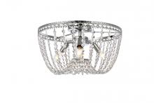 Elegant 1112F16C - Kylie 16 Inch Flush Mount in Chrome