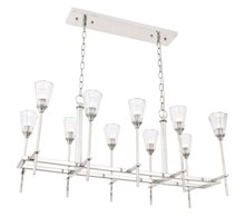 Elegant 1552D40PN - Soiree 10 light polished Nickel Pendant