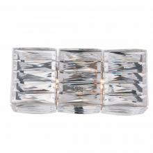 Elegant 2117W14C/RC - Cuvette 2 Light Chrome Vanity Wall Sconce Clear Royal Cut Crystal