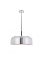 Elegant LD4073D19BN - Etude 1 Light Brushed Nickel Pendant