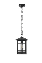 Elegant OD613H11BK - Hanging W7.5"xD7.5"xH11.3" Lt1/E26/60W Black