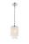 Selene 1 light Chrome Pendant