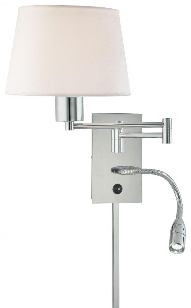 George&#39;s Reading Roomâ„¢ - 1 Light LED Swing Arm Wall Lamp