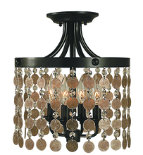 Framburg 2482 MB - 4-Light Mahogany Bronze Naomi Flush / Semi-Flush Mount