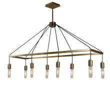 Framburg 5023 AB - 8-Light Celestial Island Chandelier