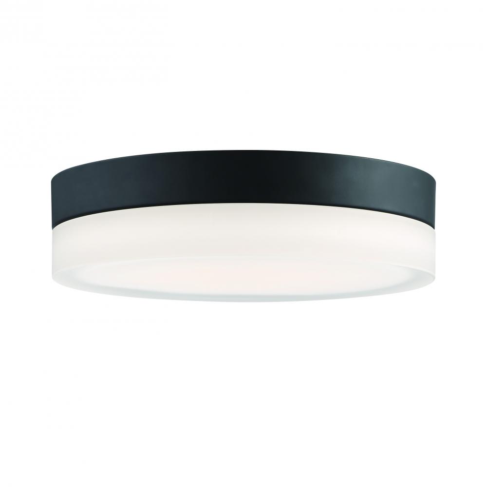 Pi - 9&#34;- LED Flush - Black Finish