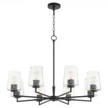 Quorum 6204-8-59 - Goodwin 8 Light Chandelier, Matte Black