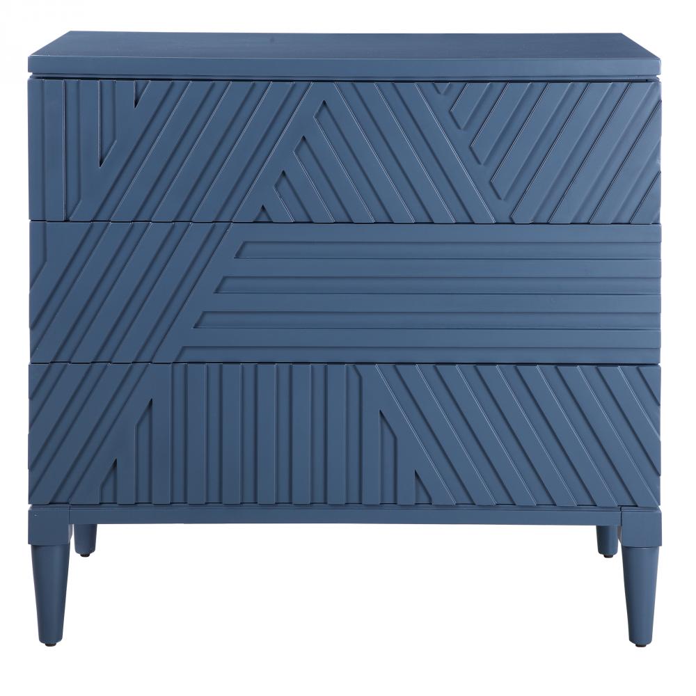 Colby Blue Drawer Chest