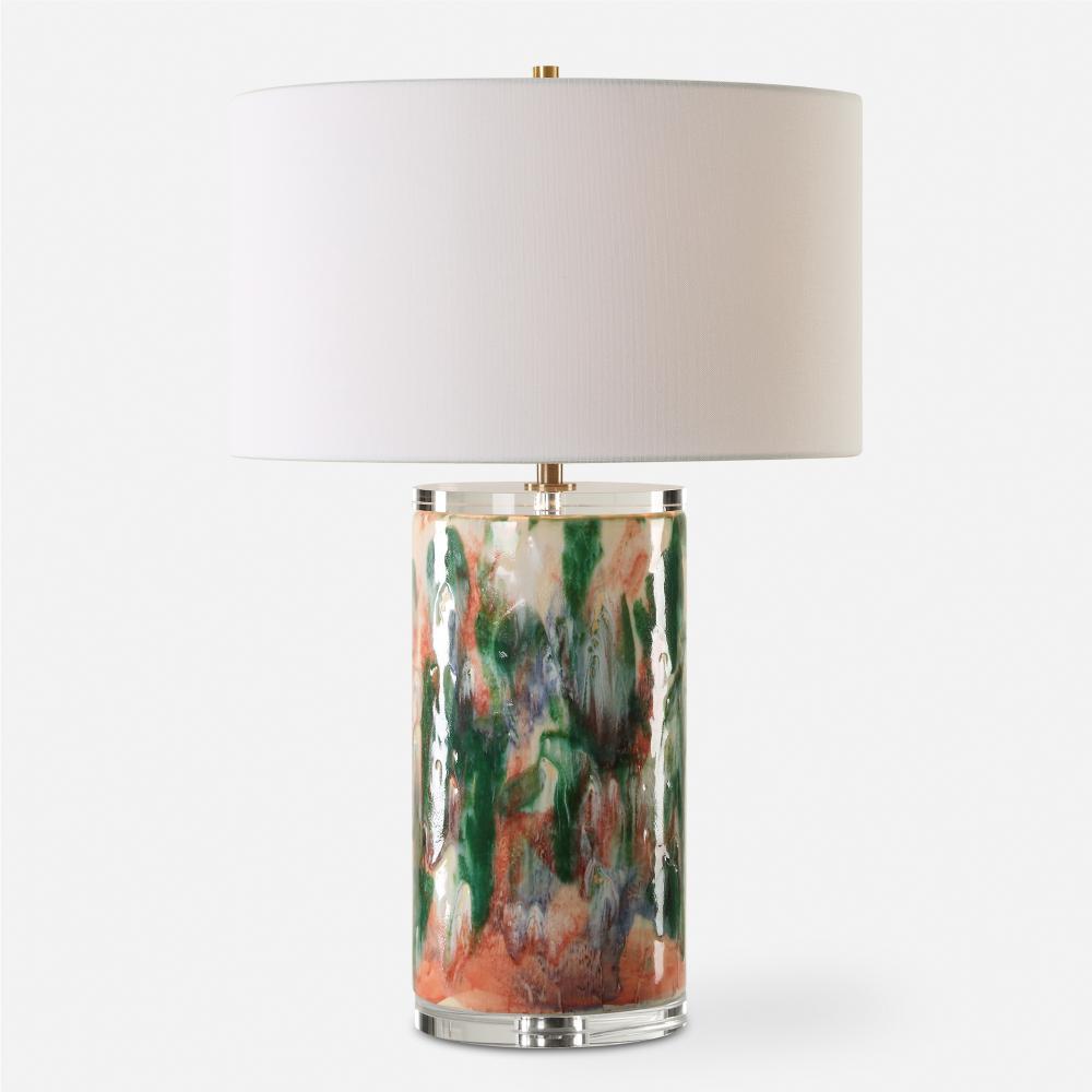 Verdant Multi-Colored Table Lamp