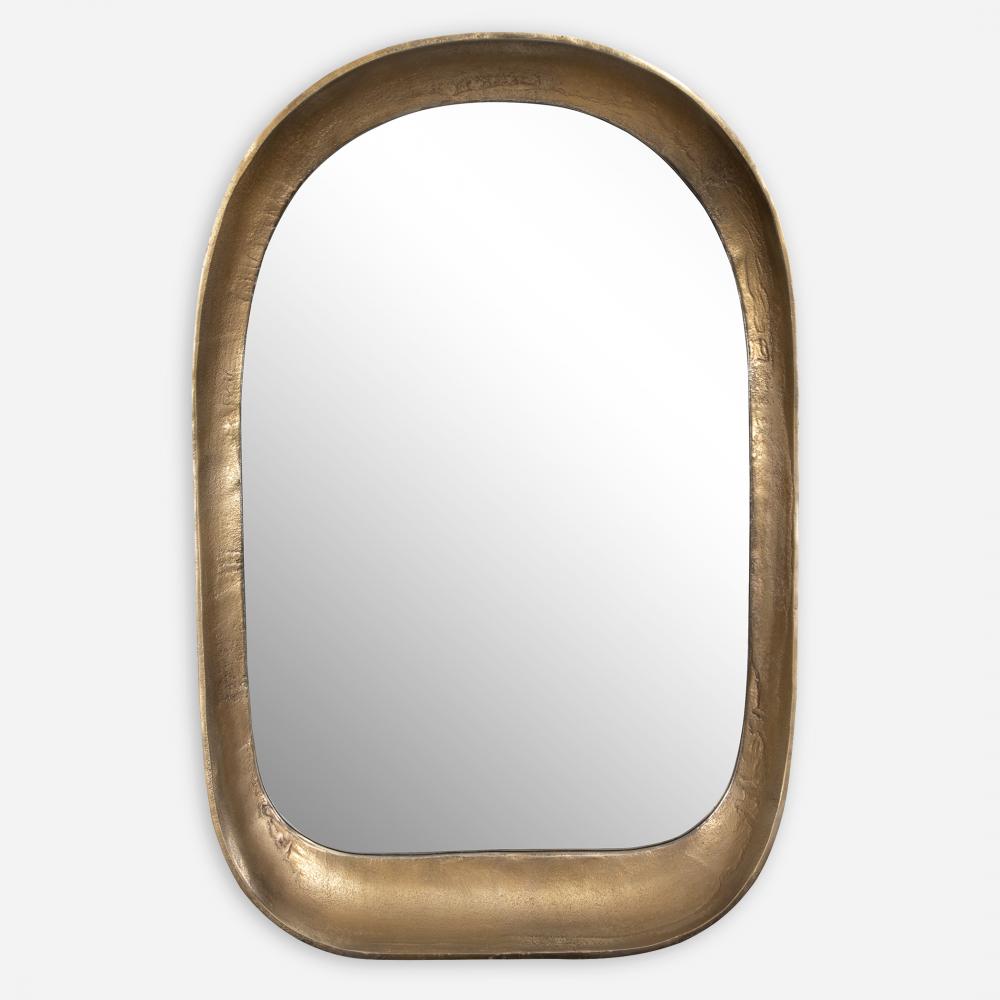 Bradano Brass Arch Mirror