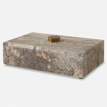 Uttermost 18153 - Griseus Travertine Stone Box