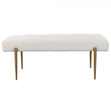 Uttermost 23572 - Olivier White Bench