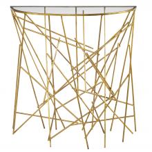 Uttermost 25175 - Philosopher Gold Console Table