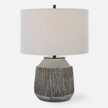 Uttermost 30062-1 - Uttermost Neolithic Blue-gray Table Lamp