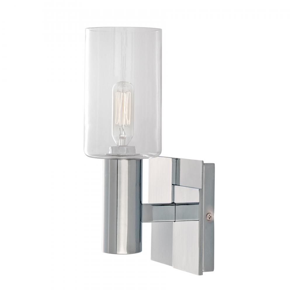 Empire 10.25&#39;&#39; High 1-Light Sconce - Chrome