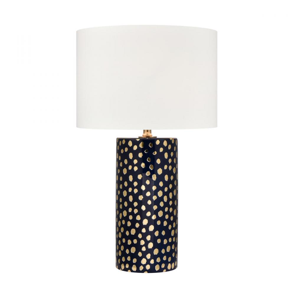 Signe 26&#39;&#39; High 1-Light Table Lamp - Navy