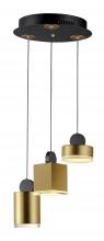 ET2 E20863-75BKGLD - Nob-Multi-Light Pendant