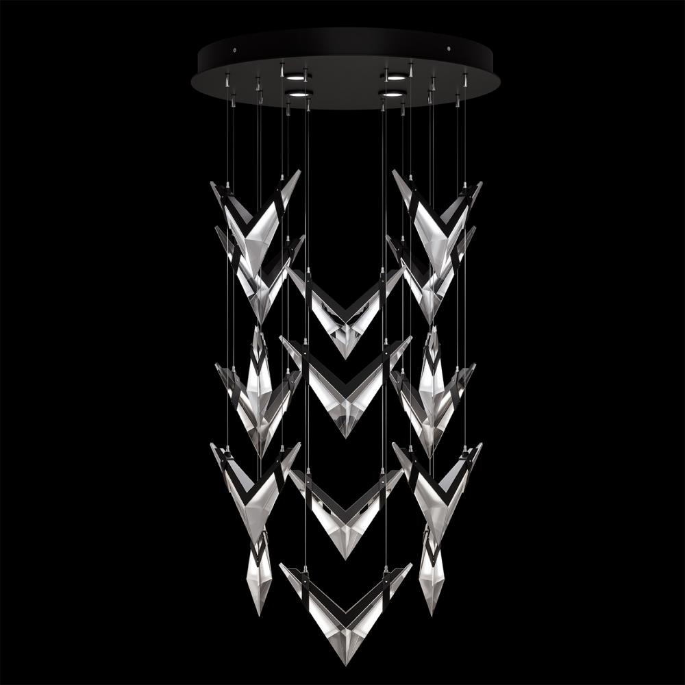 Blade 32&#34;W Round Pendant