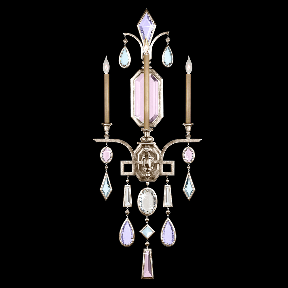 Encased Gems 49&#34;H Sconce