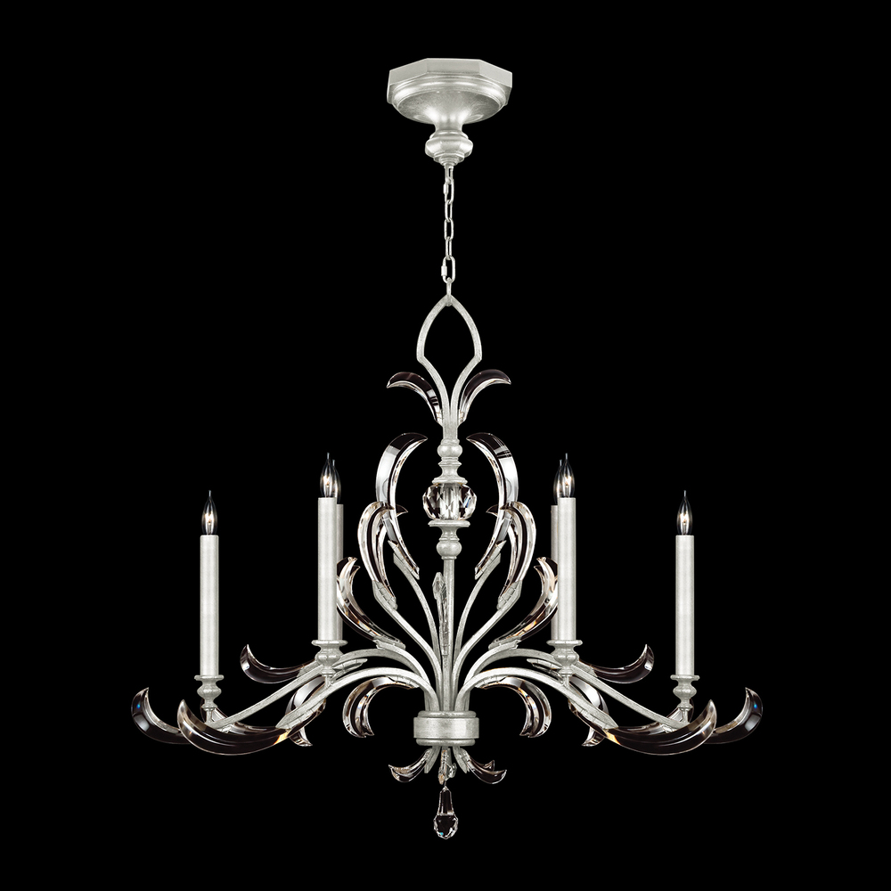 Beveled Arcs 44&#34;W Oblong Chandelier