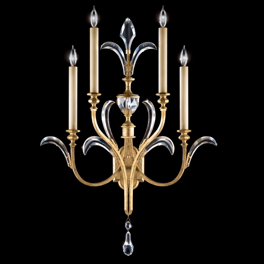 Beveled Arcs 36&#34;H Sconce