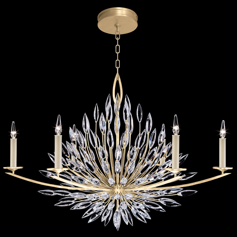 Lily Buds 48&#34;W Oblong Chandelier