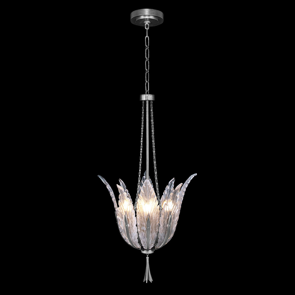 Plume 17.5&#34;W Round Pendant