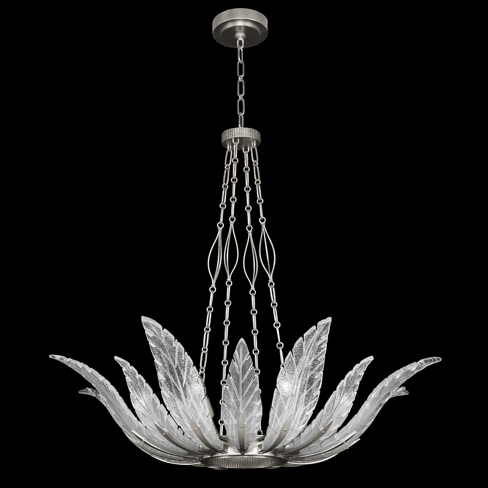 Plume 39&#34;W Round Pendant