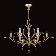 Fine Art Handcrafted Lighting 761640ST - Beveled Arcs 57"W Round Chandelier