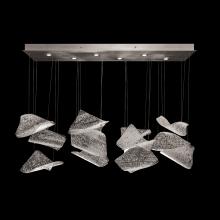 Fine Art Handcrafted Lighting 895140-161ST - Elevate 50"W Rectangular Pendant